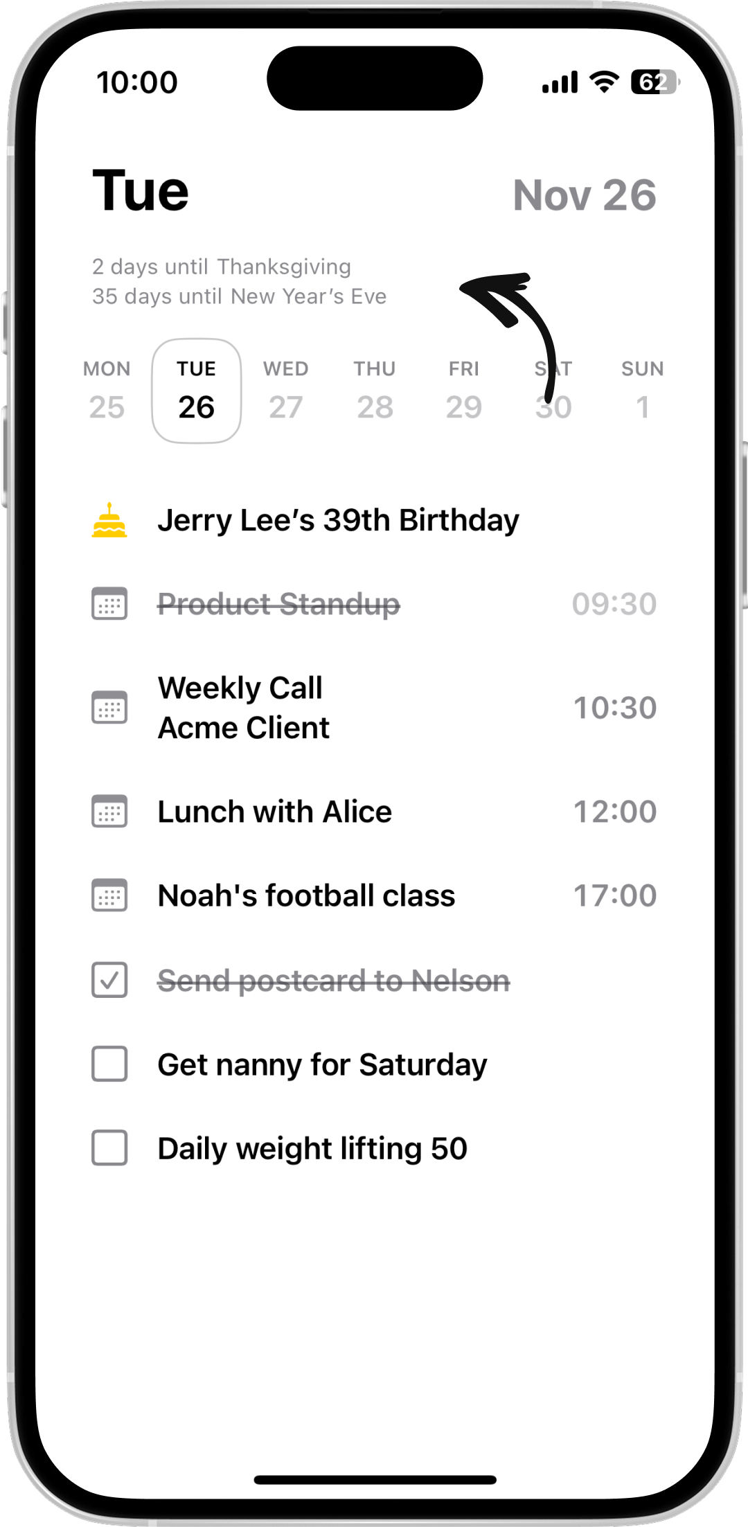 Countdown to Moments