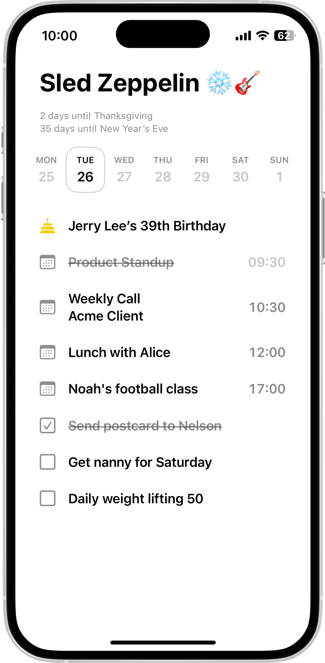 Make Each Day Unique